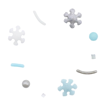 Christmas Sprinkle Set of 4 - Winter Wonderland